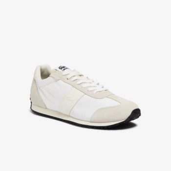 Lacoste Court Pace Textile Sneakers Pánské - Tenisky Béžový | CZ-XmtonJ